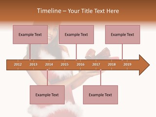 Lipstick Sexy Women PowerPoint Template