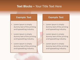 Lipstick Sexy Women PowerPoint Template