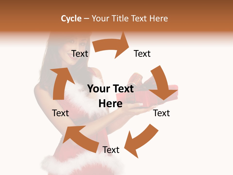 Lipstick Sexy Women PowerPoint Template