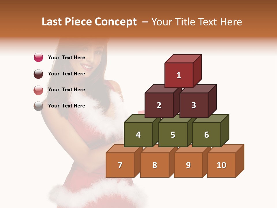 Lipstick Sexy Women PowerPoint Template