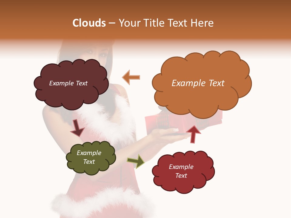 Lipstick Sexy Women PowerPoint Template