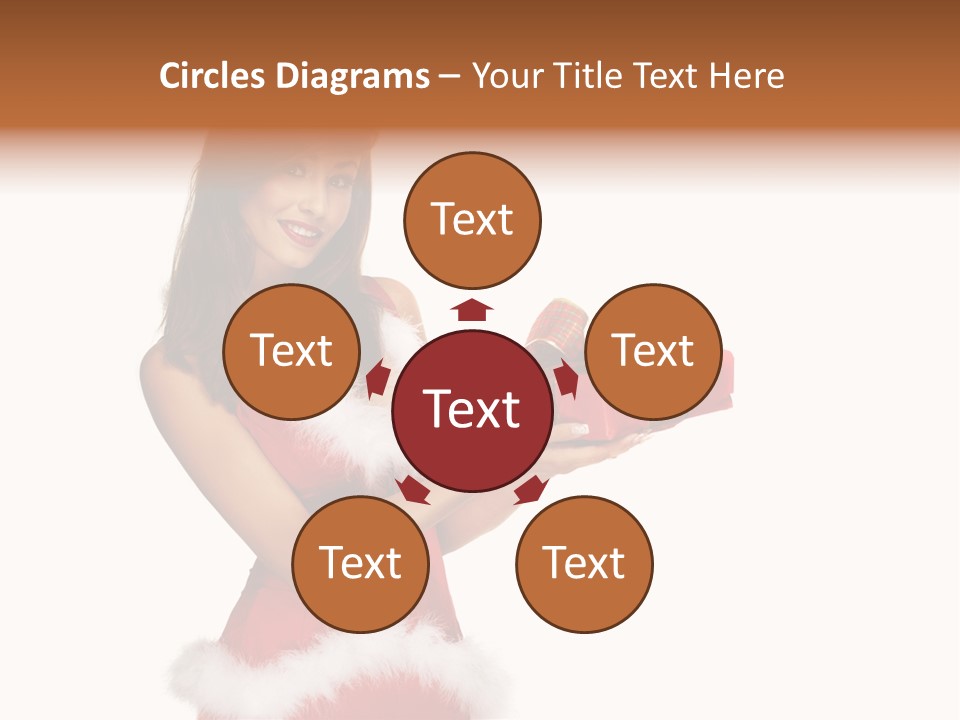 Lipstick Sexy Women PowerPoint Template