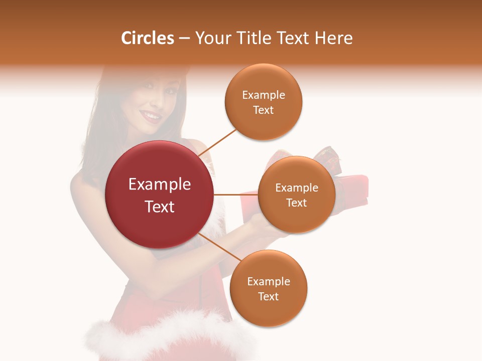 Lipstick Sexy Women PowerPoint Template