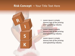 Lipstick Sexy Women PowerPoint Template