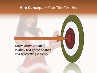 Lipstick Sexy Women PowerPoint Template