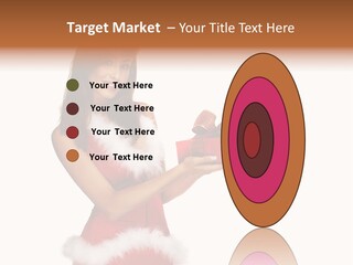 Lipstick Sexy Women PowerPoint Template
