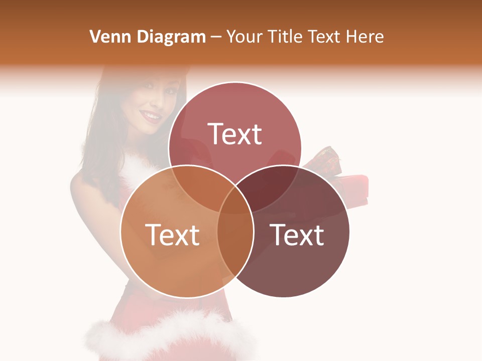 Lipstick Sexy Women PowerPoint Template