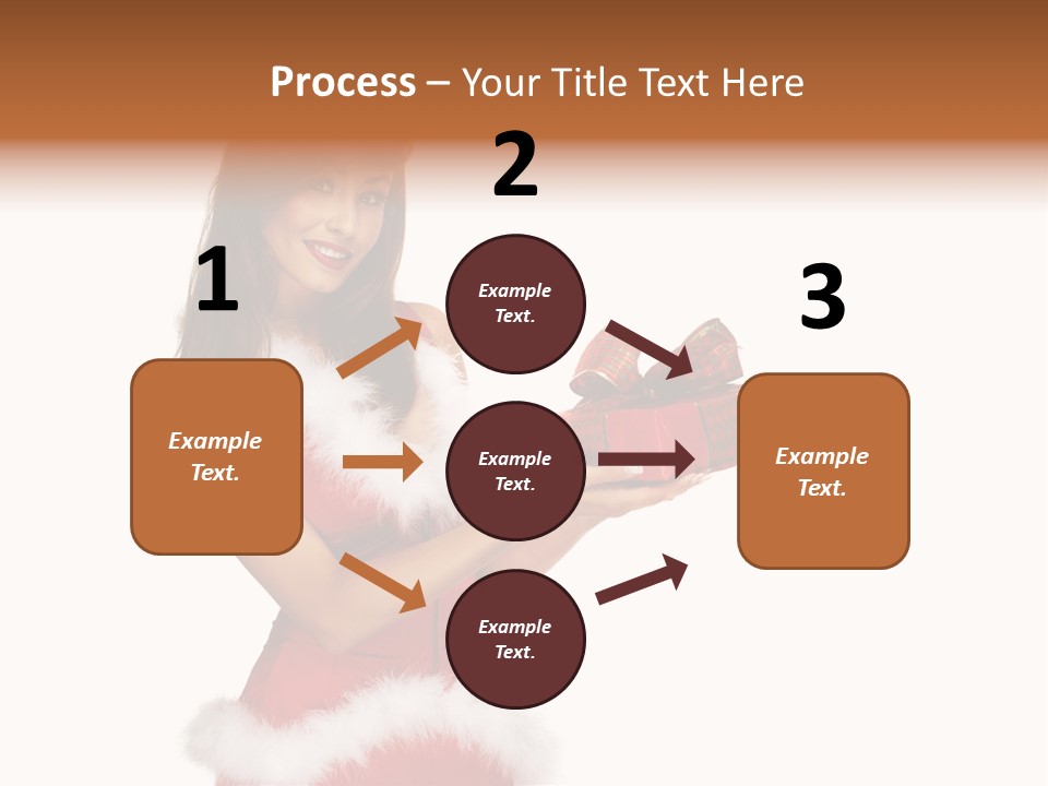 Lipstick Sexy Women PowerPoint Template