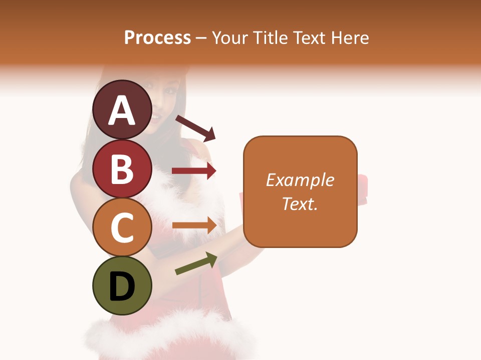 Lipstick Sexy Women PowerPoint Template