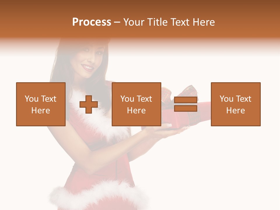 Lipstick Sexy Women PowerPoint Template