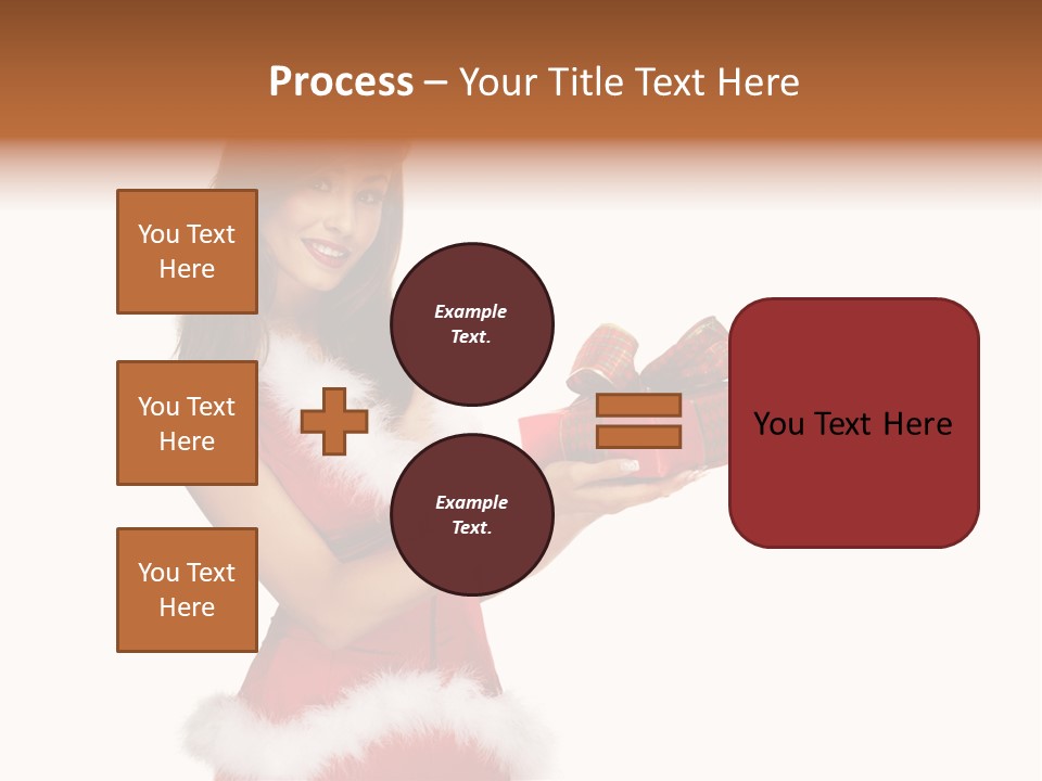 Lipstick Sexy Women PowerPoint Template