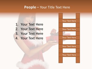 Lipstick Sexy Women PowerPoint Template