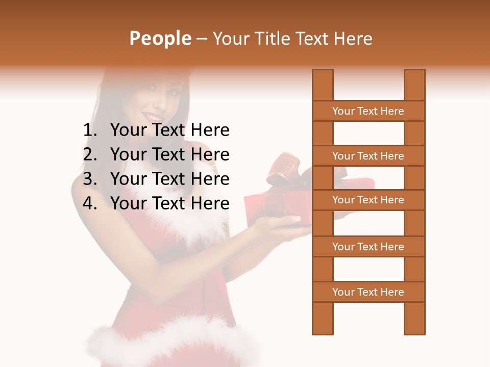 Lipstick Sexy Women PowerPoint Template