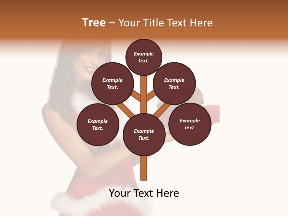 Lipstick Sexy Women PowerPoint Template