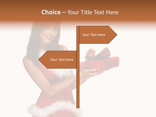 Lipstick Sexy Women PowerPoint Template