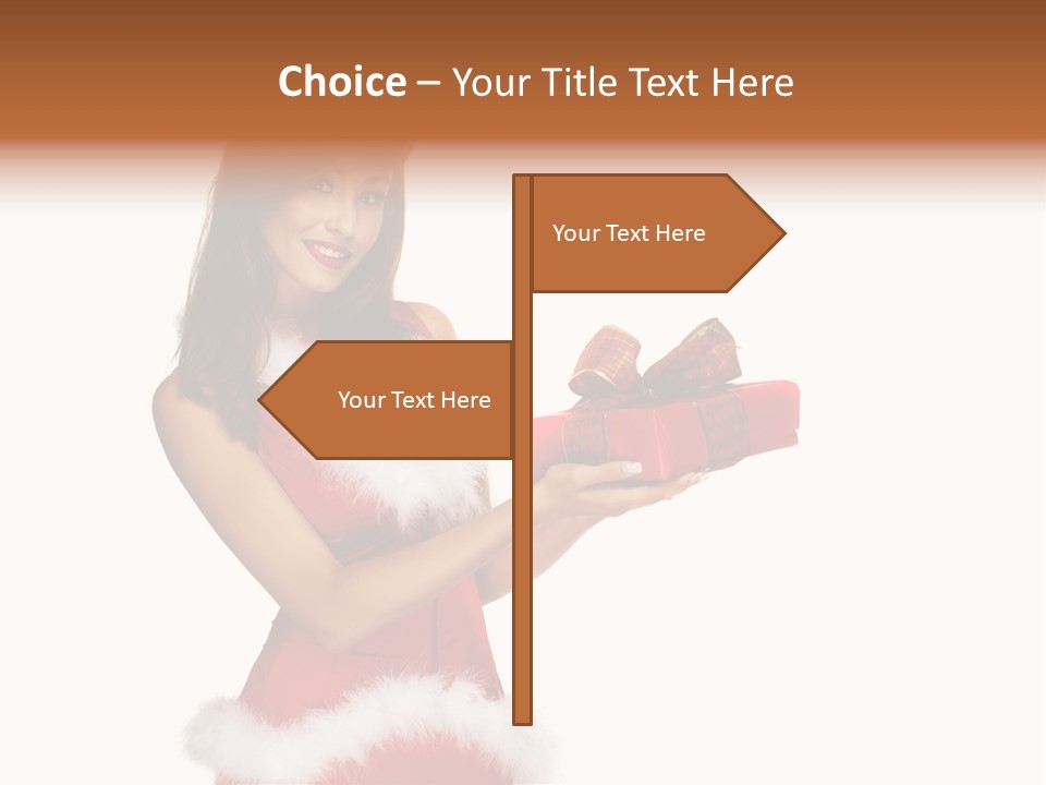 Lipstick Sexy Women PowerPoint Template