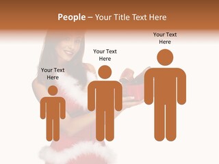 Lipstick Sexy Women PowerPoint Template