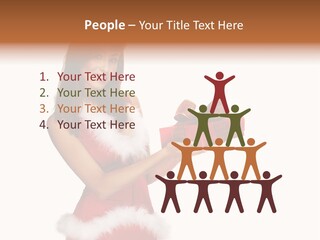 Lipstick Sexy Women PowerPoint Template
