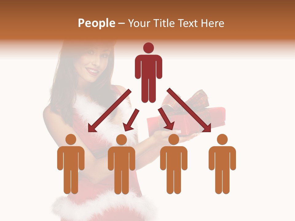Lipstick Sexy Women PowerPoint Template