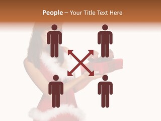 Lipstick Sexy Women PowerPoint Template