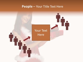 Lipstick Sexy Women PowerPoint Template