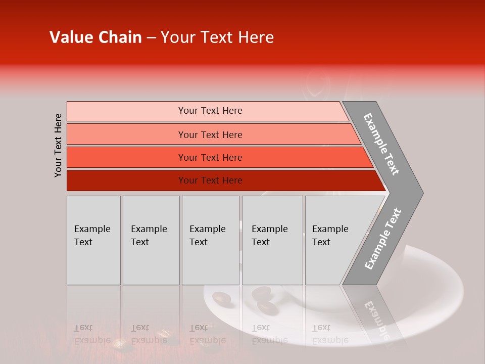 Art Texture Coffee PowerPoint Template