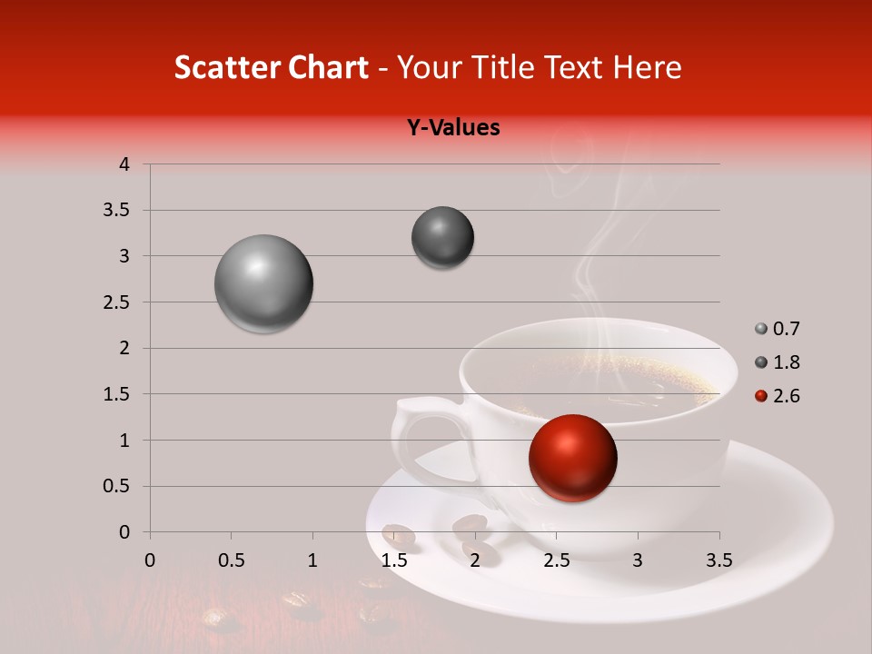 Art Texture Coffee PowerPoint Template