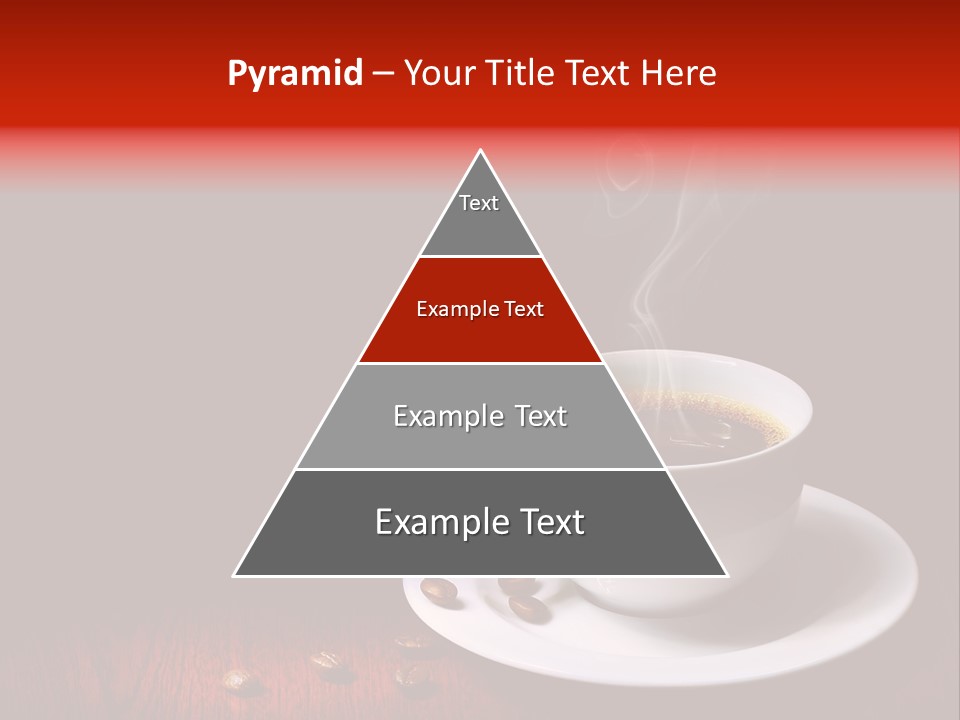 Art Texture Coffee PowerPoint Template