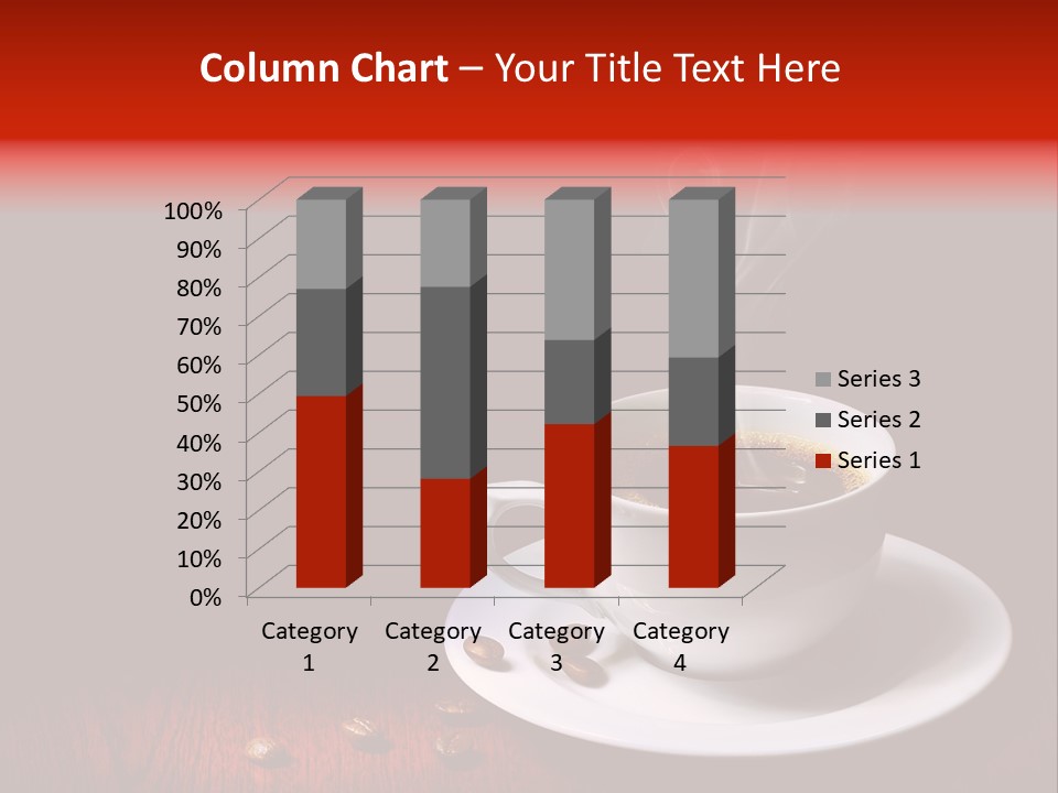 Art Texture Coffee PowerPoint Template