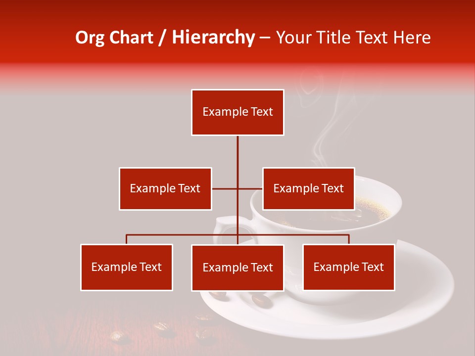 Art Texture Coffee PowerPoint Template