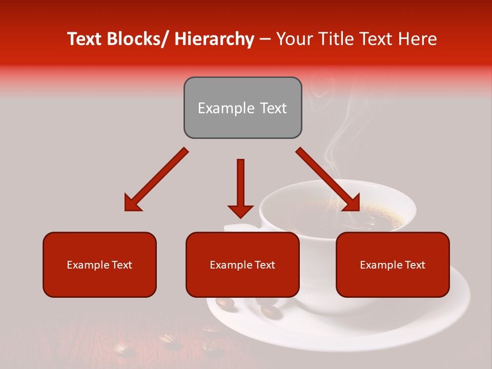 Art Texture Coffee PowerPoint Template