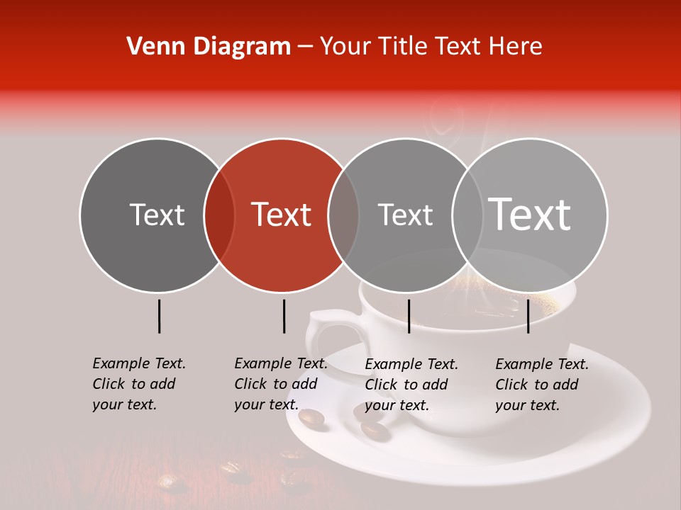 Art Texture Coffee PowerPoint Template