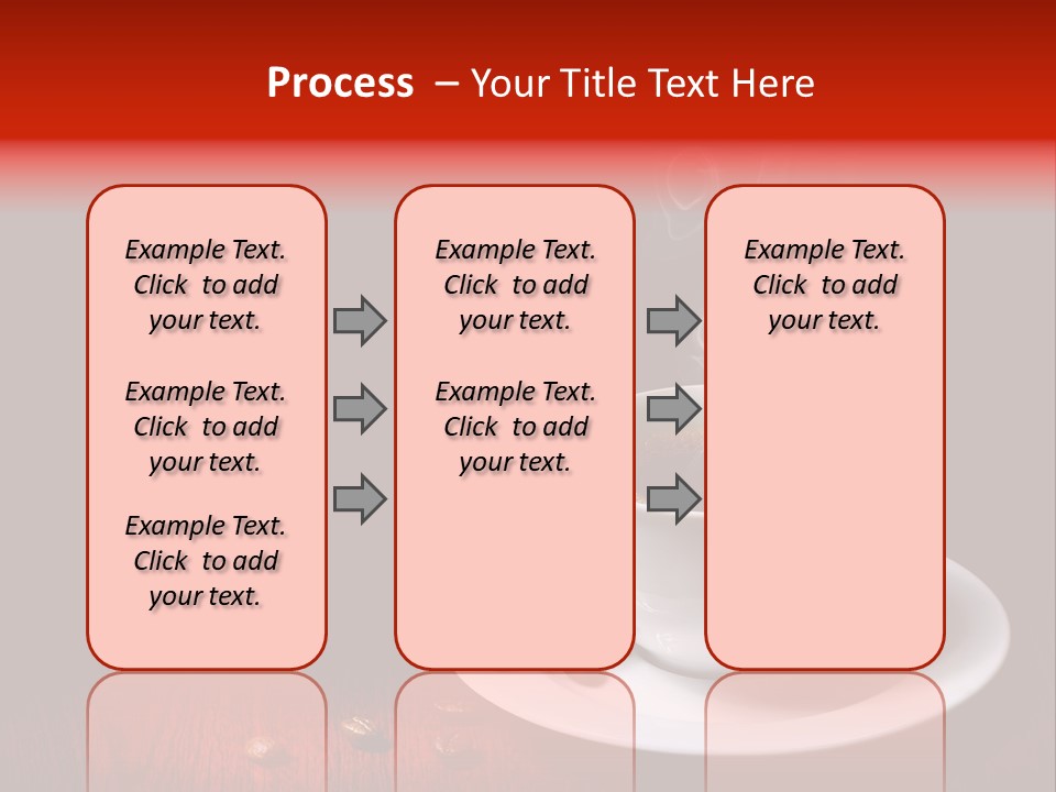 Art Texture Coffee PowerPoint Template