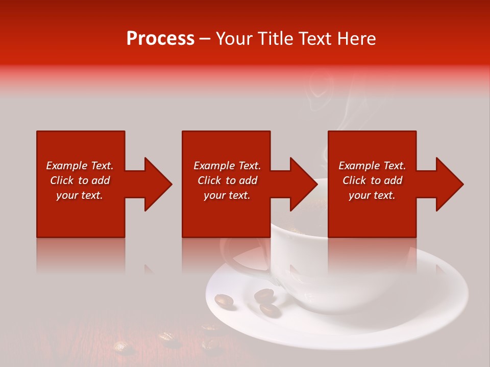 Art Texture Coffee PowerPoint Template