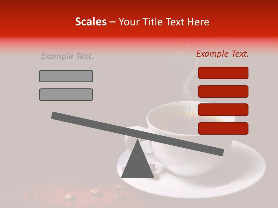 Art Texture Coffee PowerPoint Template