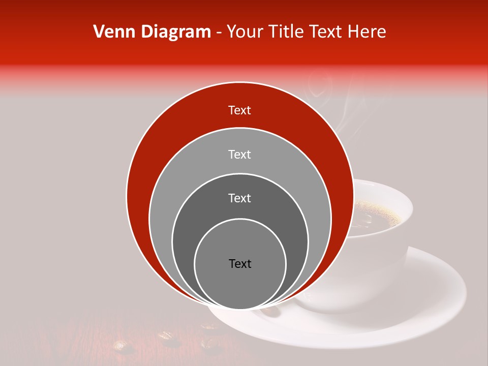 Art Texture Coffee PowerPoint Template