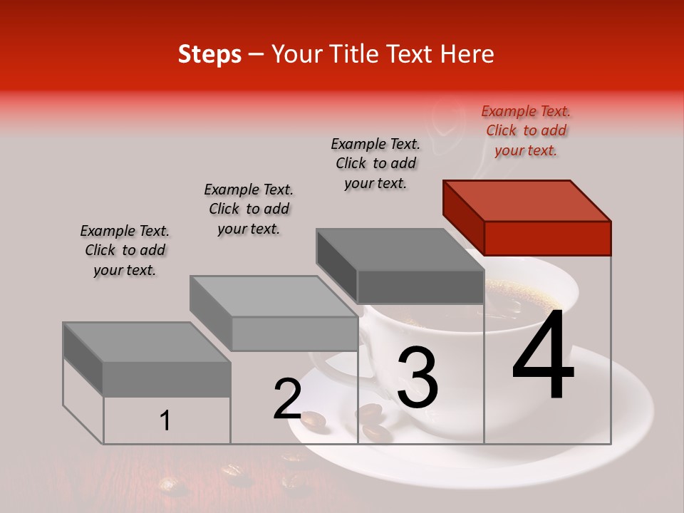 Art Texture Coffee PowerPoint Template