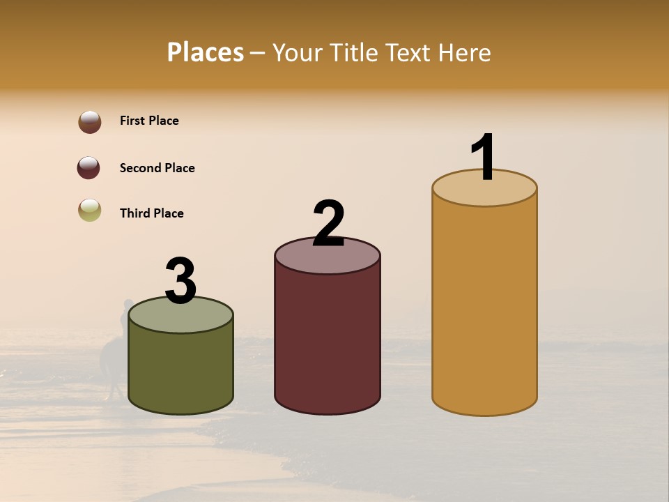 Landscape Sea Recreation PowerPoint Template