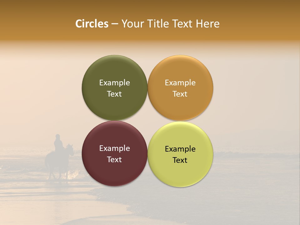 Landscape Sea Recreation PowerPoint Template