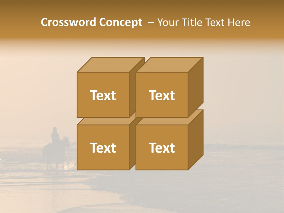 Landscape Sea Recreation PowerPoint Template
