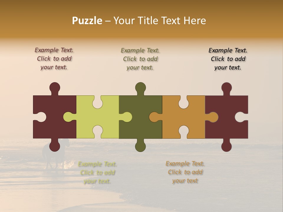 Landscape Sea Recreation PowerPoint Template