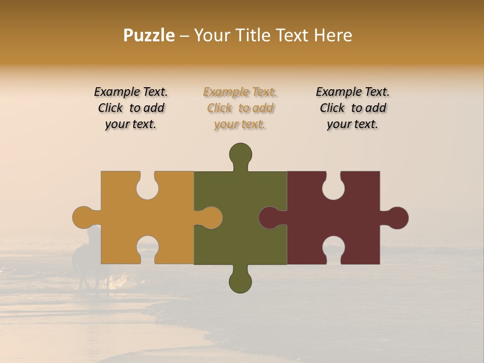 Landscape Sea Recreation PowerPoint Template