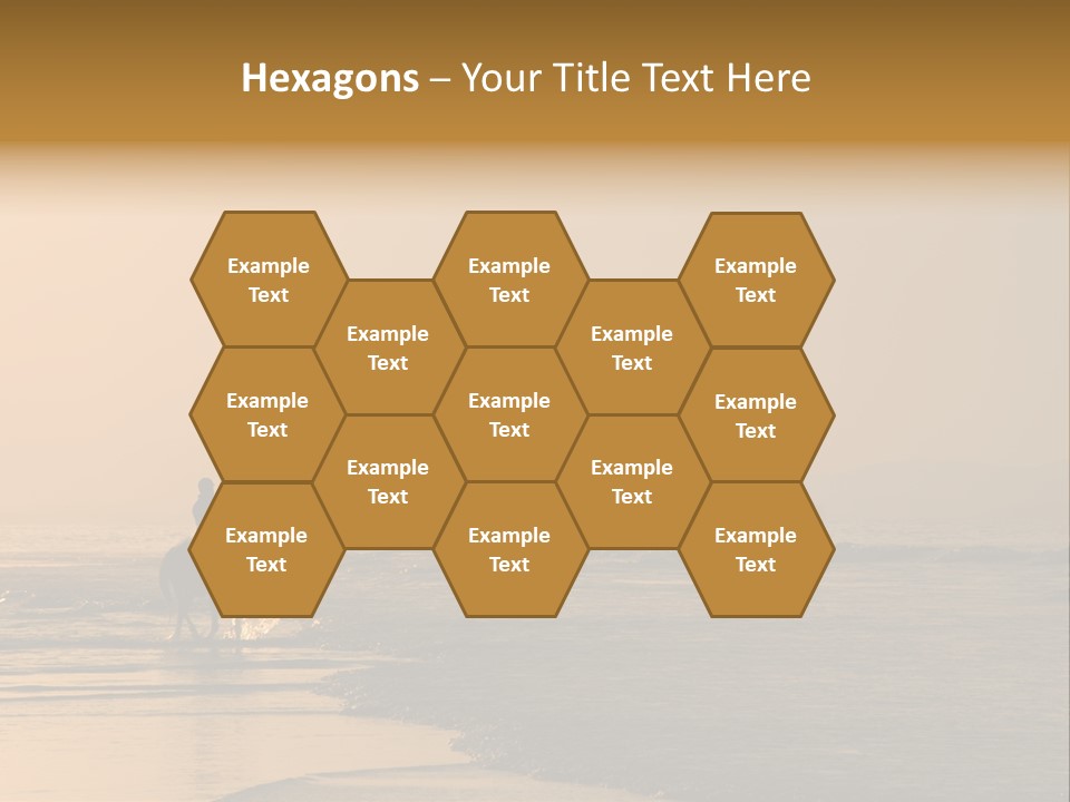 Landscape Sea Recreation PowerPoint Template