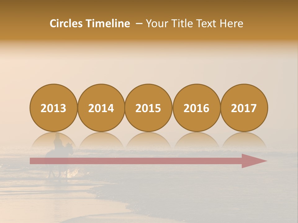 Landscape Sea Recreation PowerPoint Template