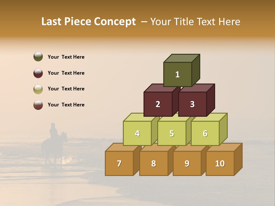 Landscape Sea Recreation PowerPoint Template