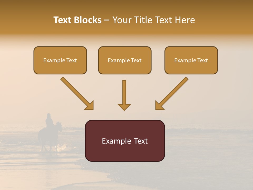 Landscape Sea Recreation PowerPoint Template