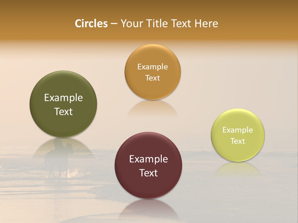 Landscape Sea Recreation PowerPoint Template