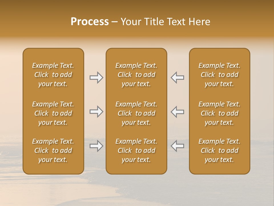 Landscape Sea Recreation PowerPoint Template