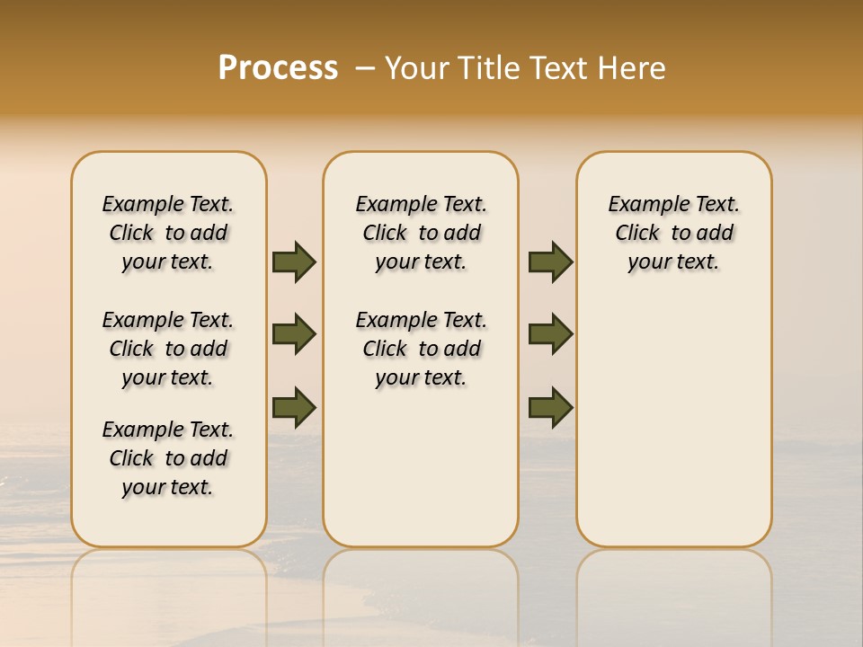 Landscape Sea Recreation PowerPoint Template