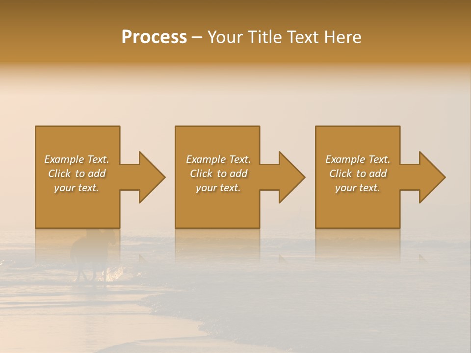Landscape Sea Recreation PowerPoint Template